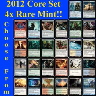 Mint Rare 2012 Core Set Magic Cards M12 MTG Playset Artifact 
