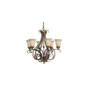 Sonoma Valley Collection 6 Light Chandelier 28.75 W Murray Feiss 
