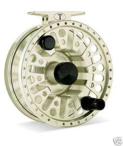Tibor Pacific Fly Reel, Gold, NEW FREE FLY LINE  