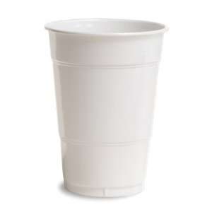  White Plastic Beverage Cups   16 oz Bulk