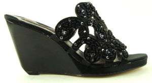 ADRIENNE VITTADINI CALYPSO Black Womens EVENIING Shoes  