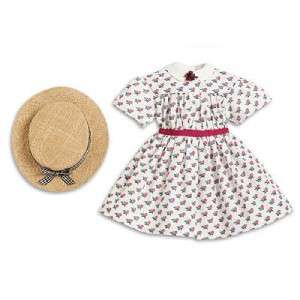 American Girl Addys Summer Dress with Hat complete new in original AG 