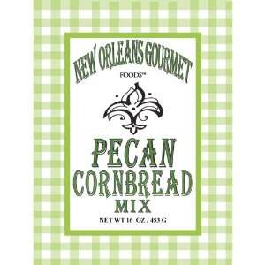 New Orleans Gourmet Pecan Cornbread MIx  Grocery & Gourmet 