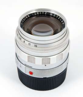 Sale* Leitz Leica Summilux M 50mm f/1.4 1st Version lens in Silver 50 