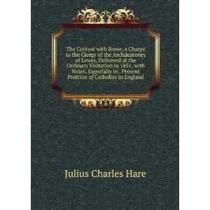   in answer to Dr Newmans recent lectures Julius Charles Hare Books