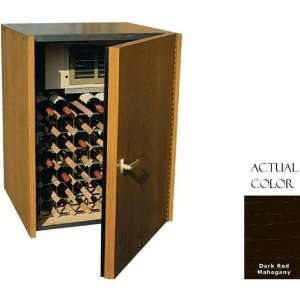 Vinotemp Vino 114 drm 80 Bottle Wine Cellar With Insulated Door   Dark 