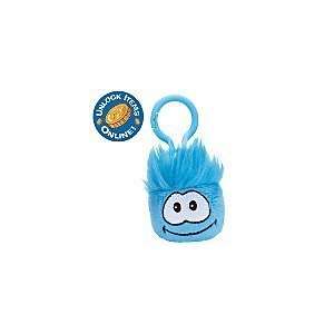   Club Penguin Pet Puffle 2 Plush Clip On   Blue Toys & Games