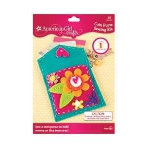  American Girl Sewing Kit Coin Purse; 3 Items/Order 