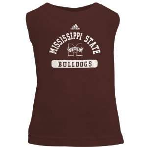  adidas Mississippi State Bulldogs Maroon Toddler Arched 