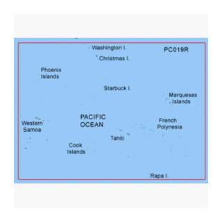  Garmin Bluechart MPC019R Polynesia Electronics