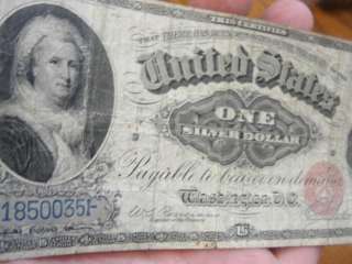 1886 $1 Martha Washington Silver Certificate  