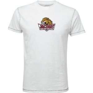  IUPUI Jaguars White Logo Vintage T Shirt Sports 