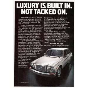  Print Ad 1975 Volvo 164 Volvo Books