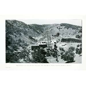  Power Plant San Francisco Del Oro Mines Mexico Parral Hills Industry 