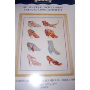  Shoe Story Counted Cross Stitch Kit Arts, Crafts & Sewing
