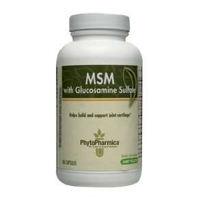 Enzymatic Therapy PhytoPharmica, MSM with Glucosamine Sulfate, 180 