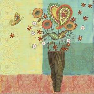    Bohemian Floral I   Poster by Wendy Bentley (13x13)