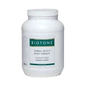  Biotone Herbal Select Body Therapy Massage Creme Gallon 