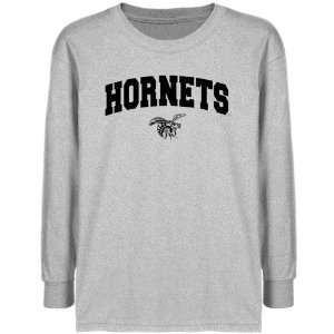 Alabama State Hornets Youth Ash Logo Arch T shirt     