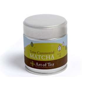 Matcha Green Tea Powder, Art of Tea Premium Ceremonial Grade 30gm Tin 