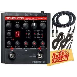  TC Helicon VoiceTone Harmony G XT Bundle with Two 10 Foot 