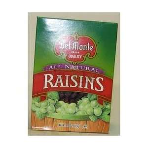 Del Monte Raisins 15 Oz (24 Pack)  Grocery & Gourmet Food