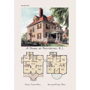 House at Providence, Rhode Island 20x30 poster 