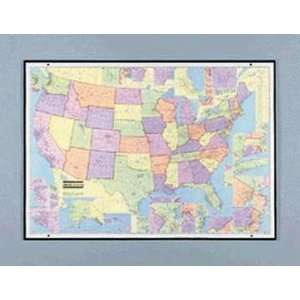  USA Business and Marketing Map, Board Mounted and 