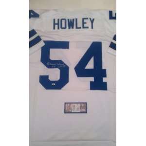 Chuck Howley Signed Dallas Cowboys Jersey