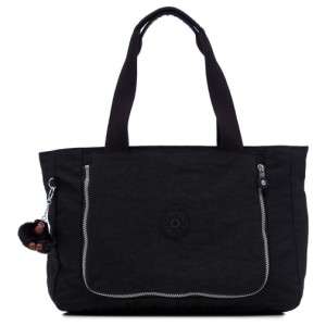 KIPLING WALU Medium Handbag Shoulder Tote Bag Black  