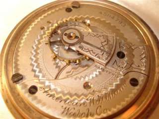 Vintage Waltham American Watch Co. Pocket Watch 4504793 Windsor Case 