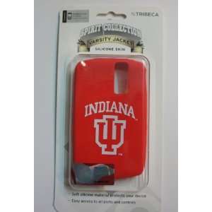 Tribeca Silicone Skin Case With Indiana University For Blackberry 8300 