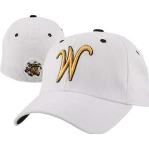  Wichita State Shockers White Top of the World Flex Fit Hat 
