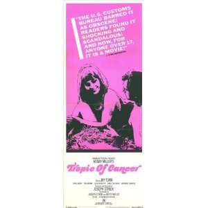 Tropic of Cancer Movie Poster (11 x 17 Inches   28cm x 44cm) (1970 