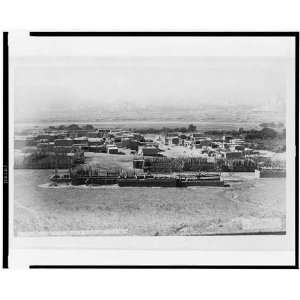  The Indian pueblo of Jemez / E.A. Bass 1885,New Mexico 