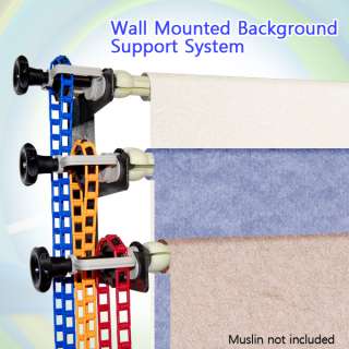   Studio Manual Background Support System 3 ROLLER WALL MOUNTED ES B3
