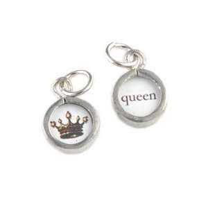   Pick Up Sticks Crown / Queen Tiny Photo Charm Pick Up Sticks Jewelry