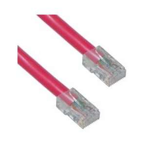   Red, 5 ft. Cat 5E Bootless Cables, Cat 5E Bootless Cables Electronics