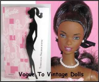 Timeless Silhouette Barbie Doll AA African American NEW  