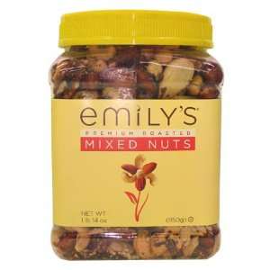 Emilys Roasted & Salted Mixed Nuts 30oz  Grocery 