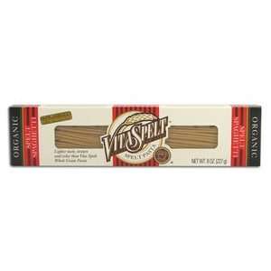 Vita Spelt White Spaghetti, Organic   8 oz. (Pack of 12)  