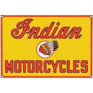  Ande Rooney Indian Motorcycle 1934 Reproduction Sign