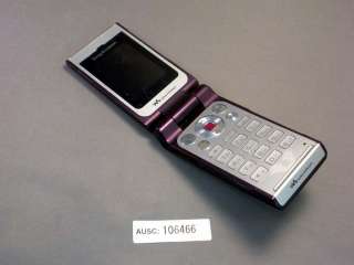 UNLOCKED SONY ERICSSON W380 W380A 1.3MP QUADBAND GSM PURPLE #6466 
