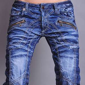   Designer Jeans Pants Denim Slim Fit Low Rise Fighter W30 31 32 L32 254