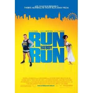  RUN FATBOY RUN 27X40 ORIGINAL D/S MOVIE POSTER Everything 