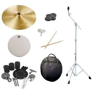  Crash Pack with Convertible Cymbal Boom Stand, Survival Kit, Cymbal 