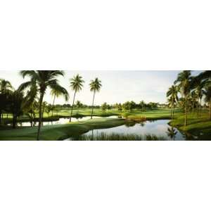 Golf Course at Isla Navadad Resort in Manzanillo, Colima, Mexico by 