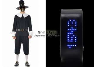 Grim Pilgrim Japanese LED Watch  