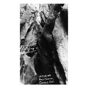 Ouray, Colorado   Interior View of Box Canon Premium Poster Print 