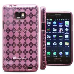   Slim Fit TPU Case AT T Samsung Galaxy S II Pink Cell Phones